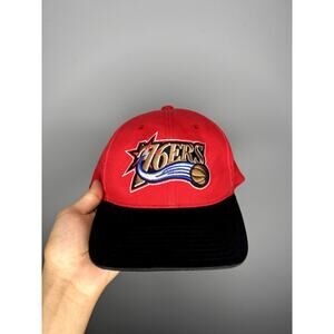 Vintage Y2k Reebok Philadelphia 76ers Retro NBA Hat